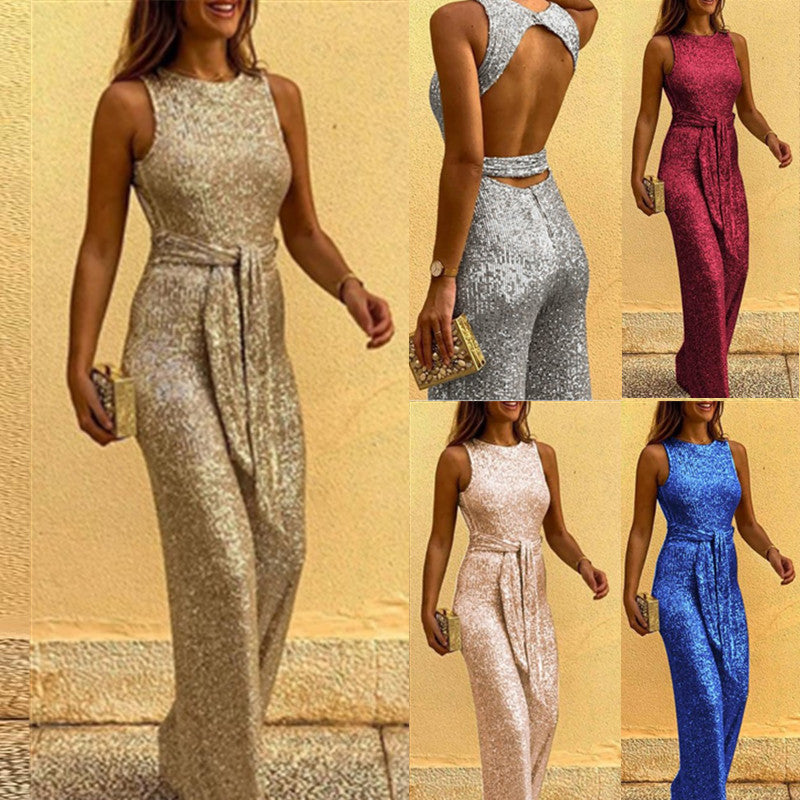Lunaria Sequin Jumpsuit - Limited Edition