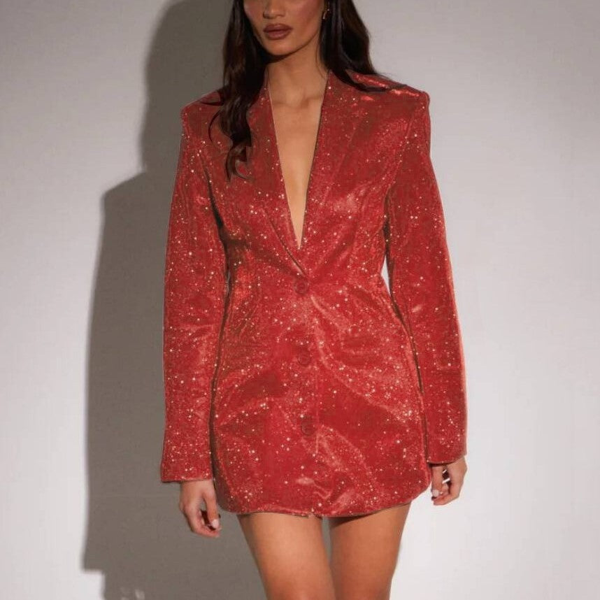 Solara Sequin Blazer - Limited Edition